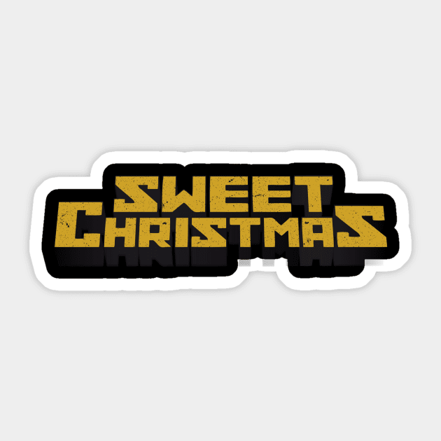 Sweet Christmas Sticker by unetic
